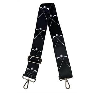 NEW AHDORNED women's sports guitar straps in fairway clubs black